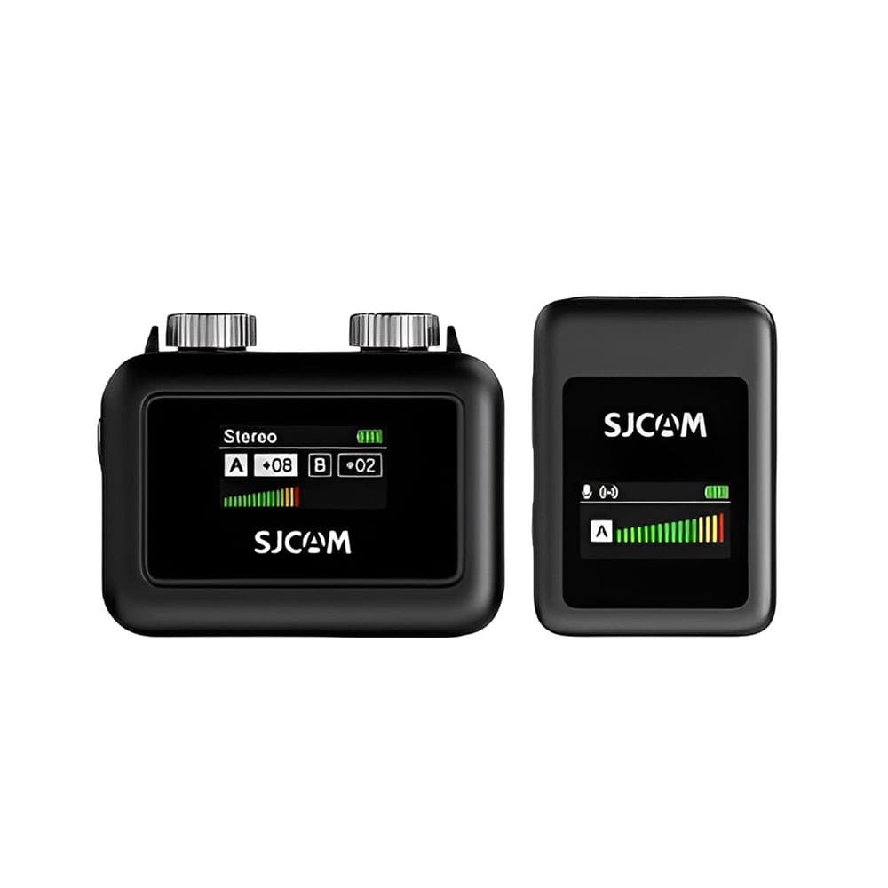 Anúncio: MICRÓFONO INALÁMBRICO SJCAM M1 1TX + 1RX NEGRO