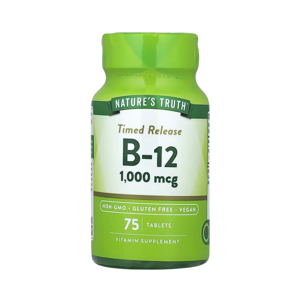 Anúncio: VITAMINAS NATURE'S TRUTH VITAMIN B-12 1000MCG 75 TABLETAS