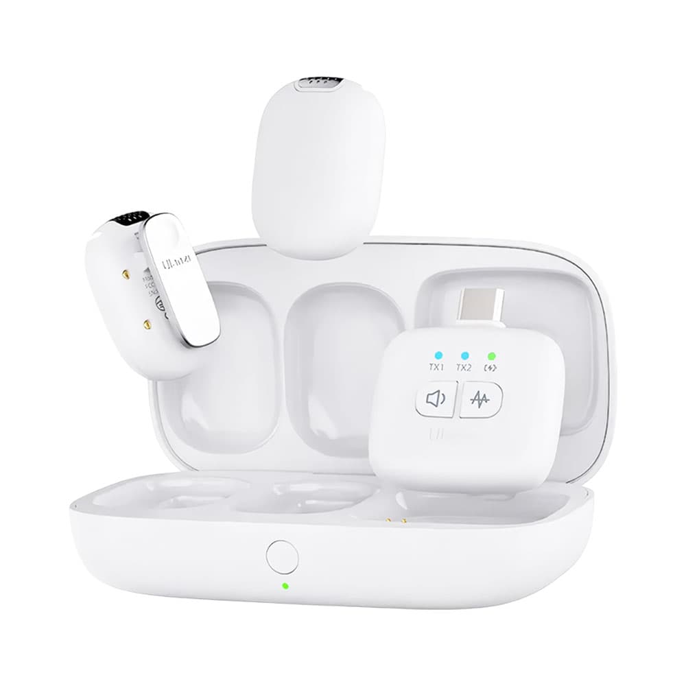 Anúncio: MICROFONO ULANZI TINYMIC A30 BLANCO