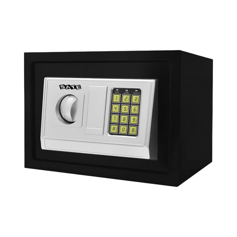 Anúncio: CAJA DE SEGURIDAD DIGITAL SATE A-CF2003 8L 4.2KG NEGRO