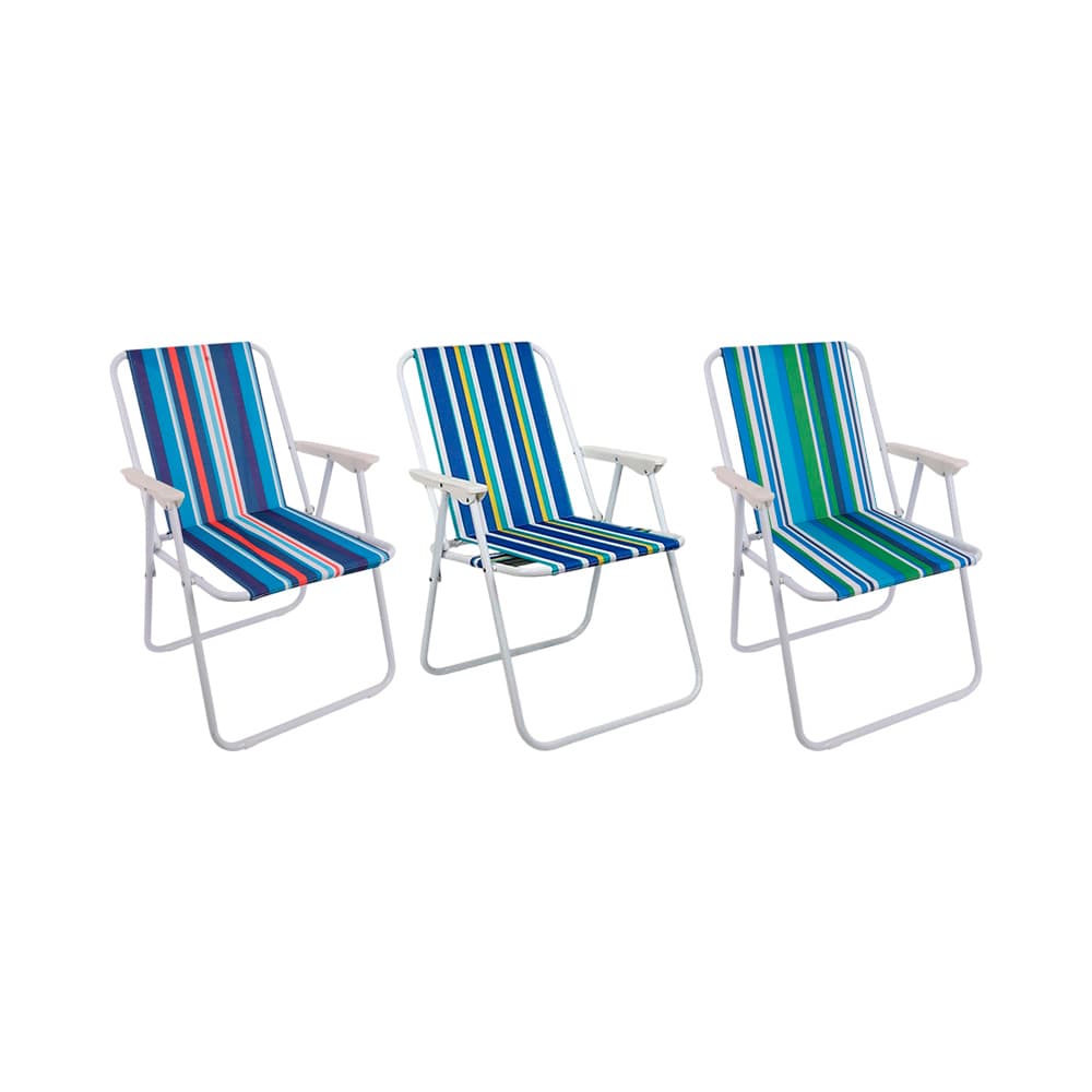 Anúncio: SILLA PLEGABLE DE PLAYA ORIENTE BC-3611 SURTIDO 1 PIEZA