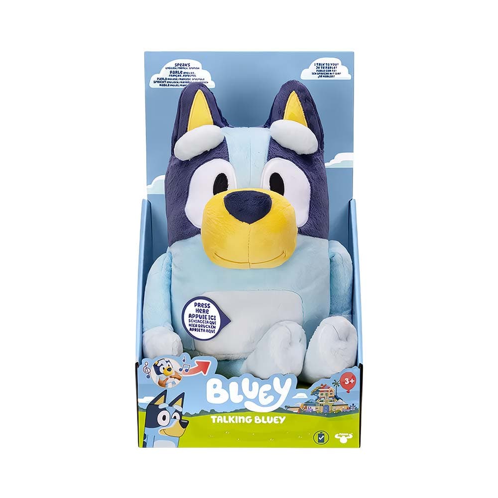 Anúncio: JUGUETE DE PELUCHE INTERACTIVO MOOSE TOYS BLUEY TALKING BLUEY 17520