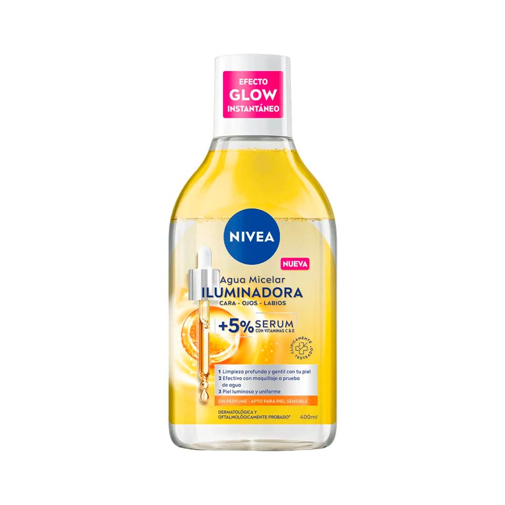 Anúncio: AGUA MICELAR NIVEA ILUMINADORA CON SERUM 400ML