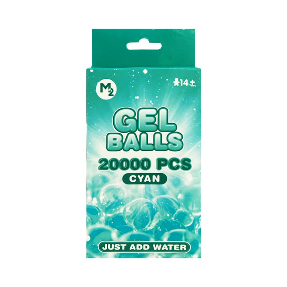 Anúncio: MUNICIONES DE HIDROGEL GEL BALLS M2-6D CYAN 20.000 UNIDADES