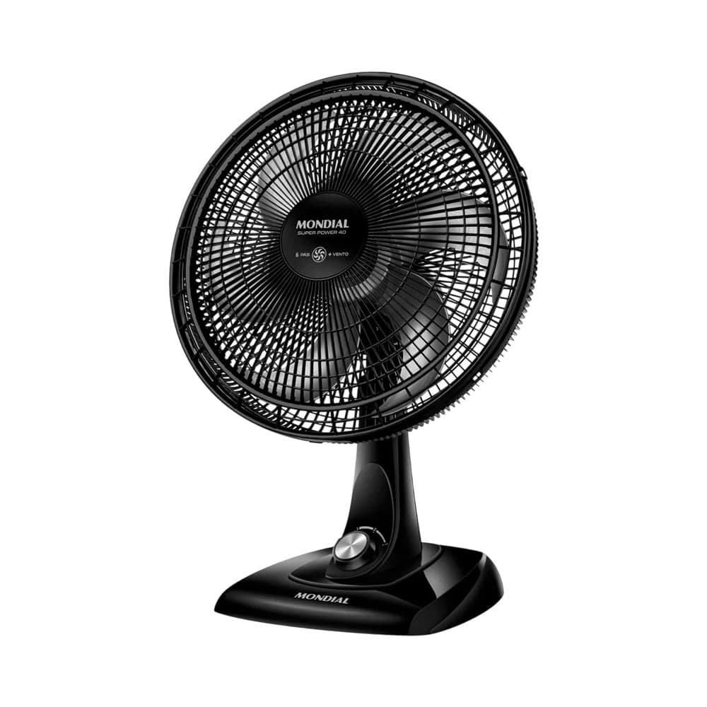 Anúncio: VENTILADOR DE MESA MONDIAL SUPER POWER VSP-40-B 40 CM 140W 220V NEGRO