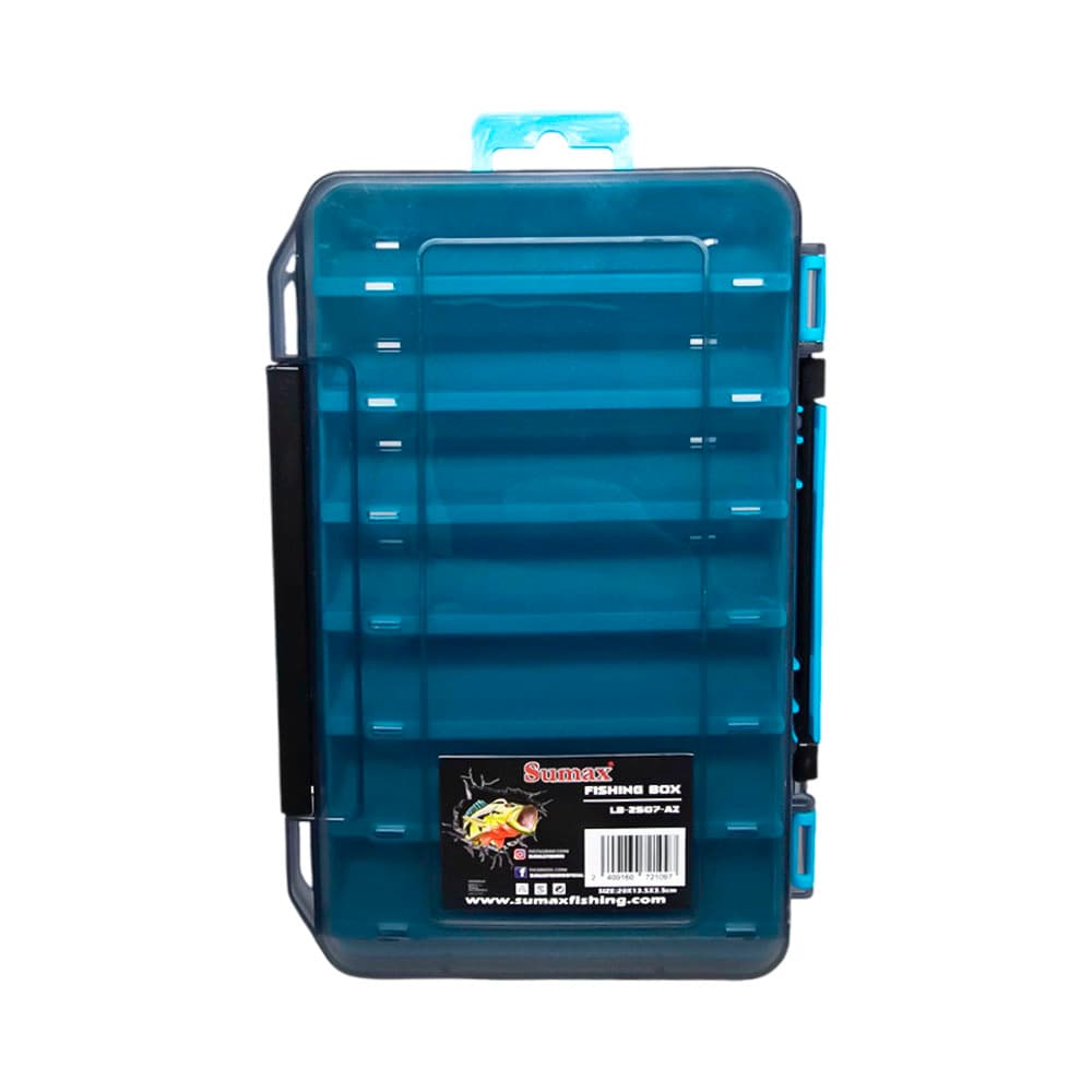 Anúncio: CAJA DE PESCA SUMAX FISHING BOX LB-2507 20CM AZUL