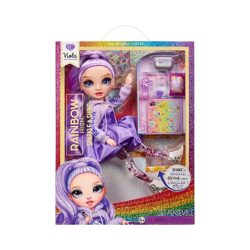 Anúncio: MUÑECA MGA ENTERTAINMENT RAINBOW HIGH SPARKLE & SHINE VIOLA 427810-INT