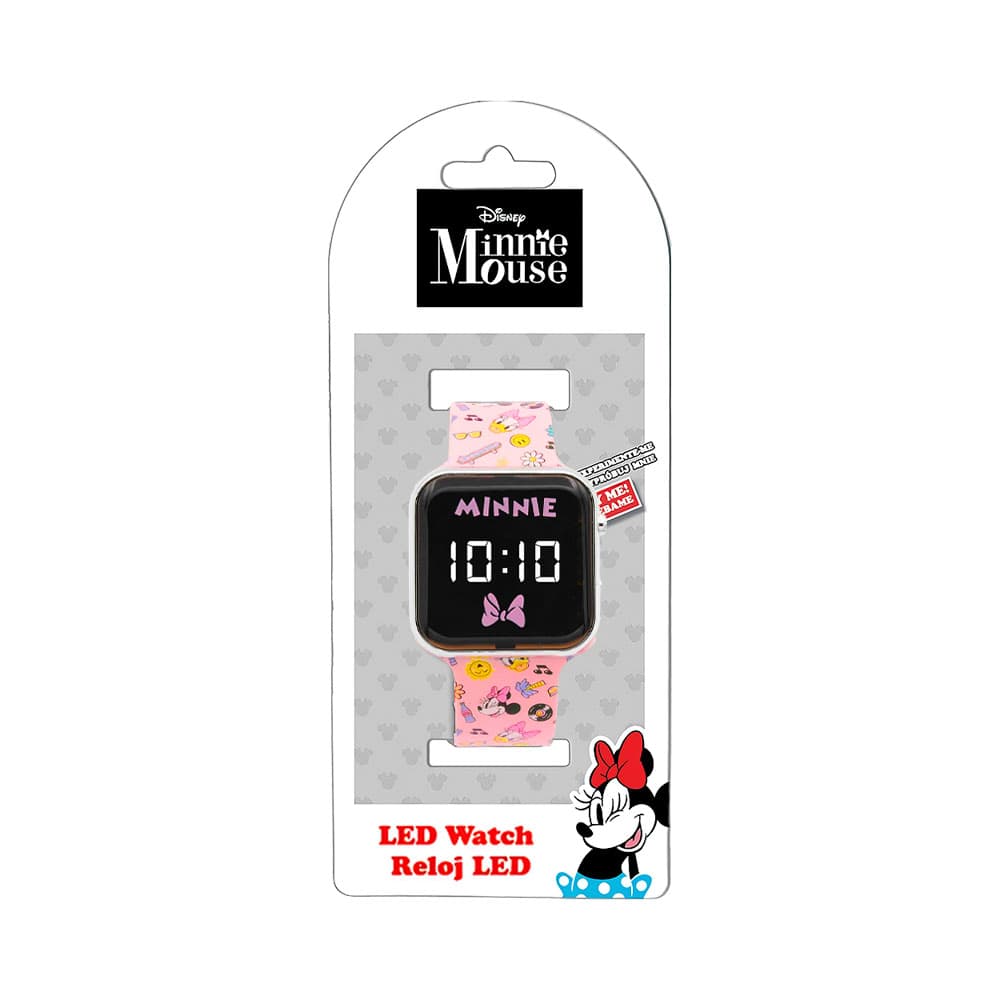 Anúncio: RELOJ DIGITAL LED DISNEY MINNIE MOUSE MIN4448BOI ROSA