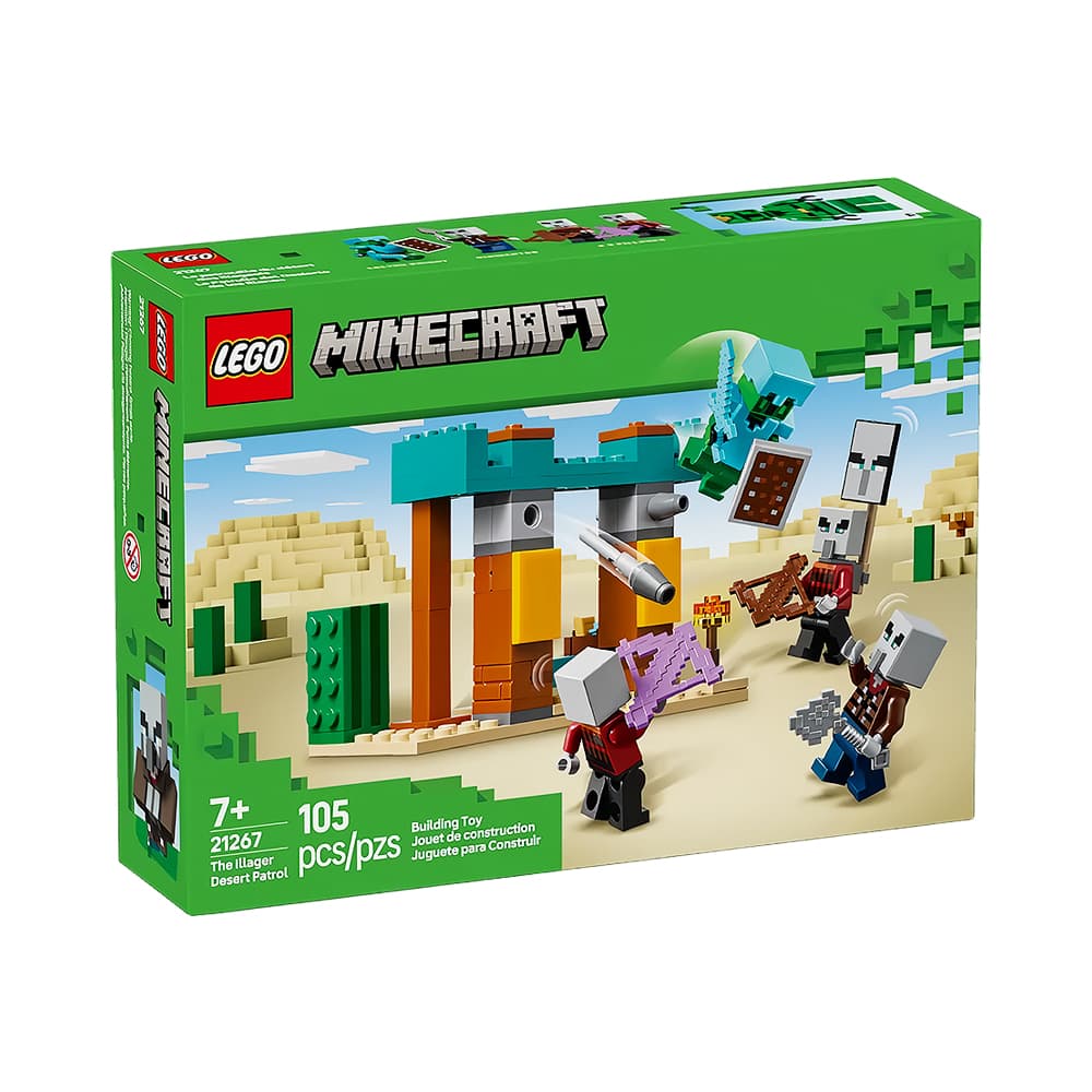 Anúncio: JUGUETE DE CONSTRUCCIÓN LEGO MINECRAFT THE ILLAGER DESERT PATROL 21267 105 PIEZAS