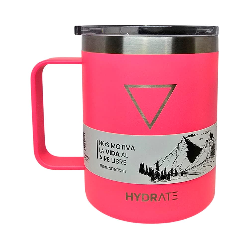 Anúncio: TAZA DE CAFÉ HYDRATE 355ML ROSA FLAMENCO