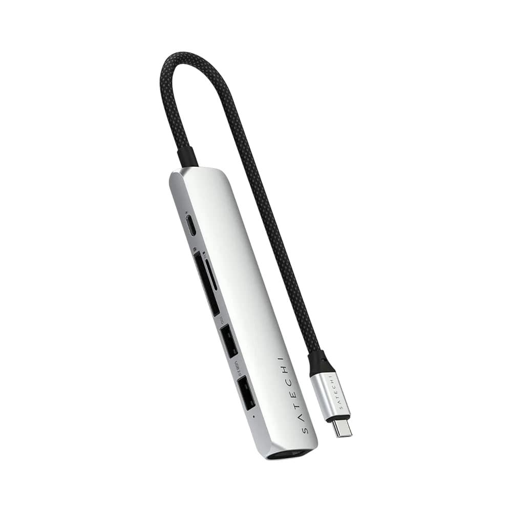 Anúncio: ADAPTADOR MULTIPUERTO SATECHI USB C 6 EN 1 SILVER