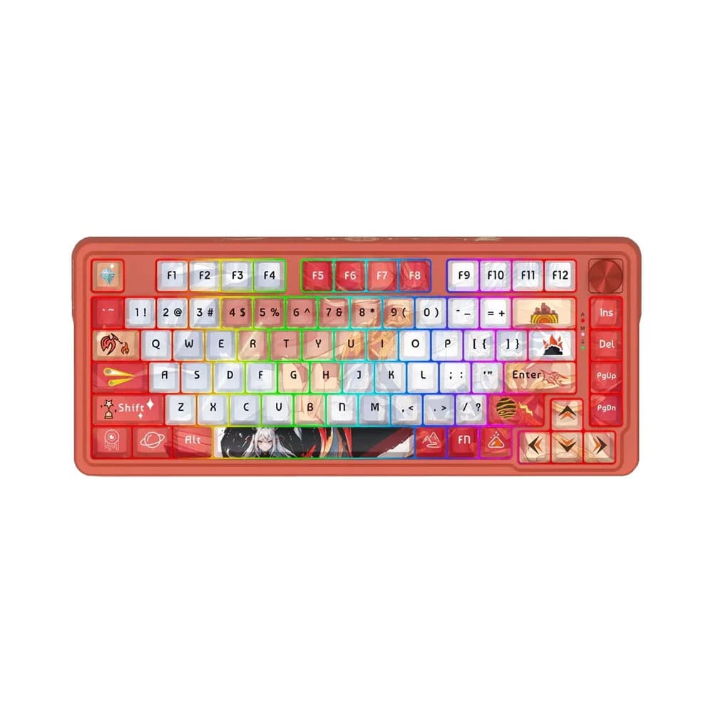 Anúncio: TECLADO GAMER REDRAGON K673AK-RGB-PRO UCAL PRO ROJO