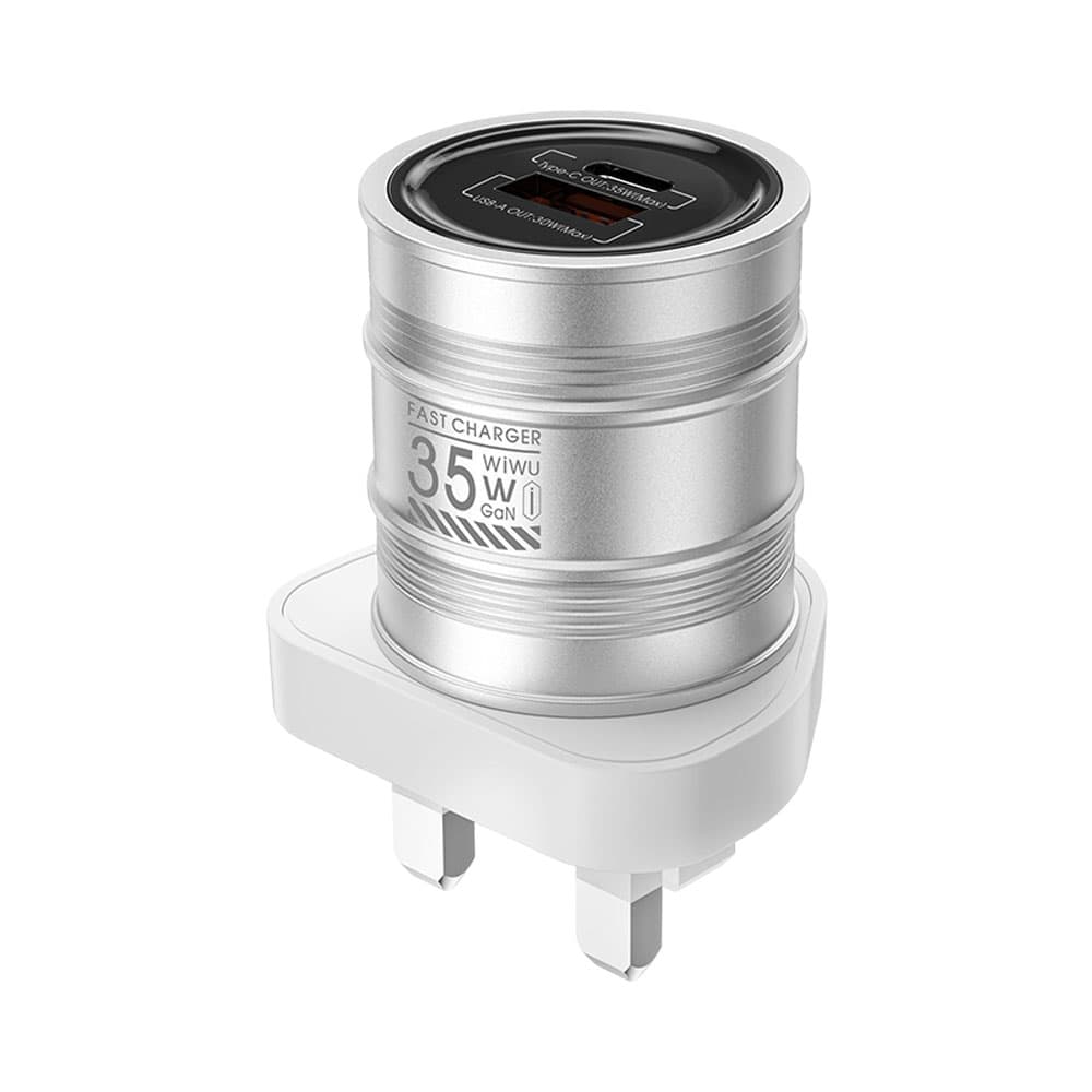 Anúncio: CARGADOR DOBLE WIWU U028 TURBO 35W