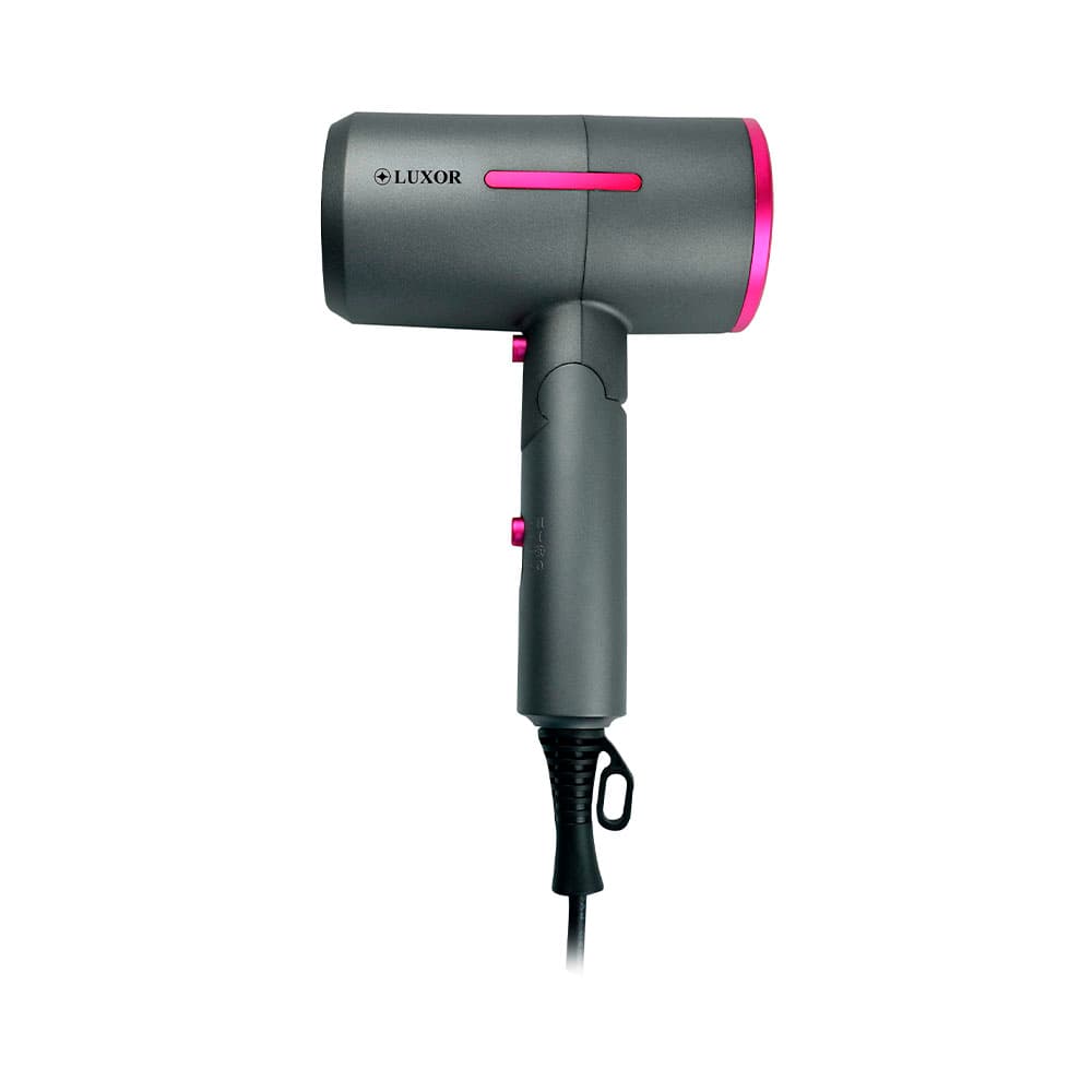 Anúncio: SECADOR DE CABELO LUXOR LX-0675 GRAY WITH PINK 110V