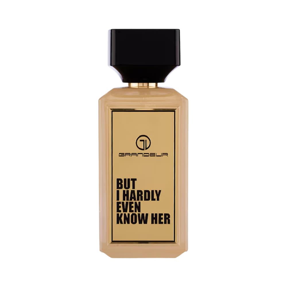Anúncio: PERFUME GRANDEUR BUT I HARDLY EVEN KNOW HER EAU DE PARFUM 100ML