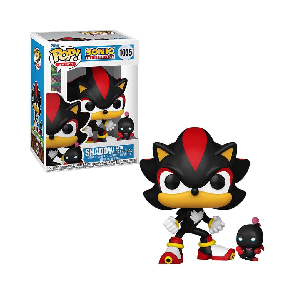 Anúncio: MUÑECO FUNKO POP GAMES SONIC THE HEDGEHOG SHADOW WITH DARK CHAO 1035