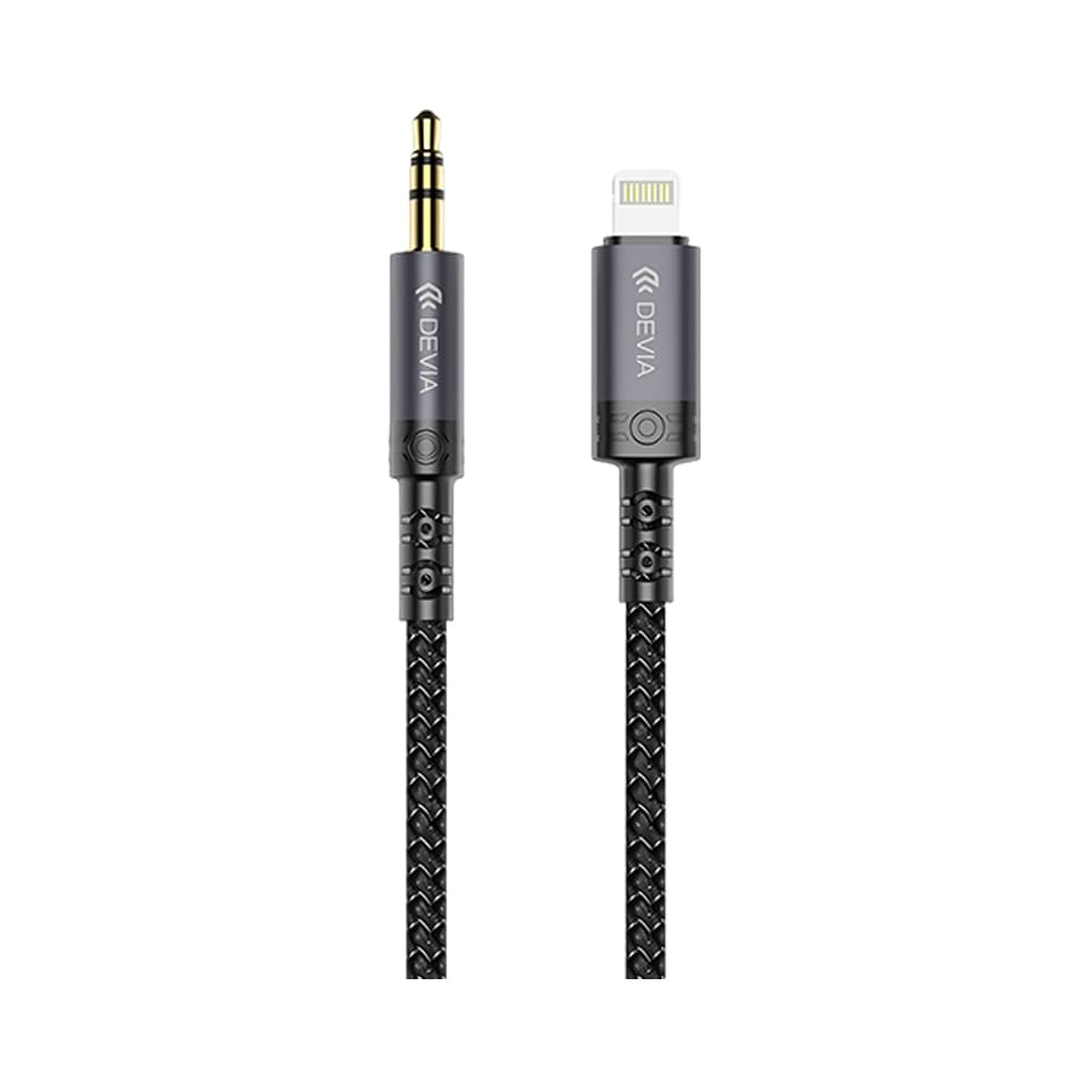 Anúncio: CABLE DE AUDIO DIGITAL DEVIA IPURE SERIES EC619 LIGHTNING A 3.5 MM 1 METRO NEGRO