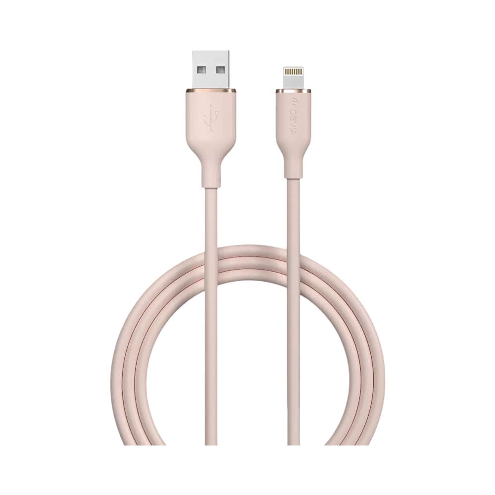 Anúncio: CABLE DEVIA SILICONE LIGHTNING PINK 1.2M