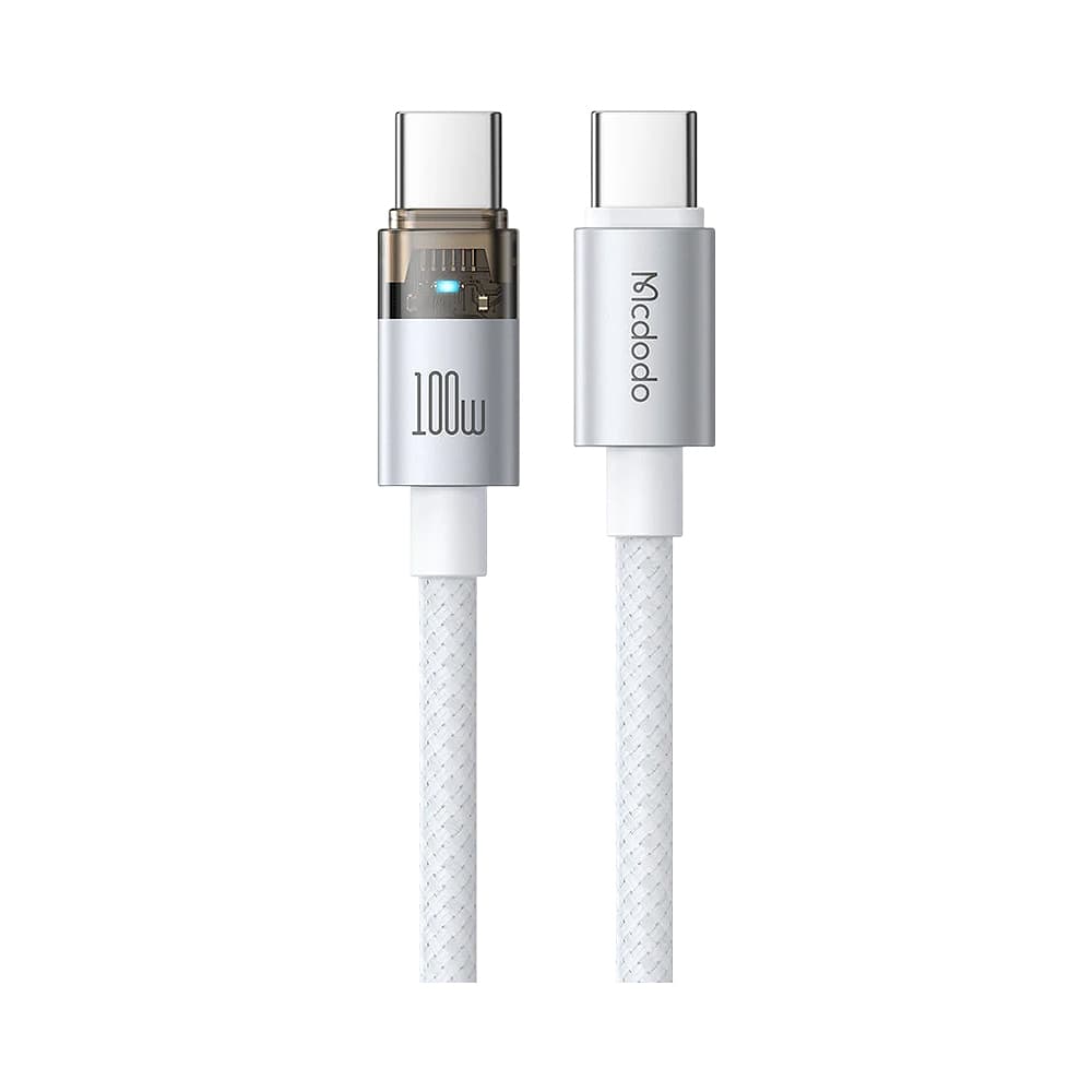 Anúncio: CABLE DE DATOS MCDODO CA-5582 USB-C A USB-C 100 W 1.2 METROS BLANCO