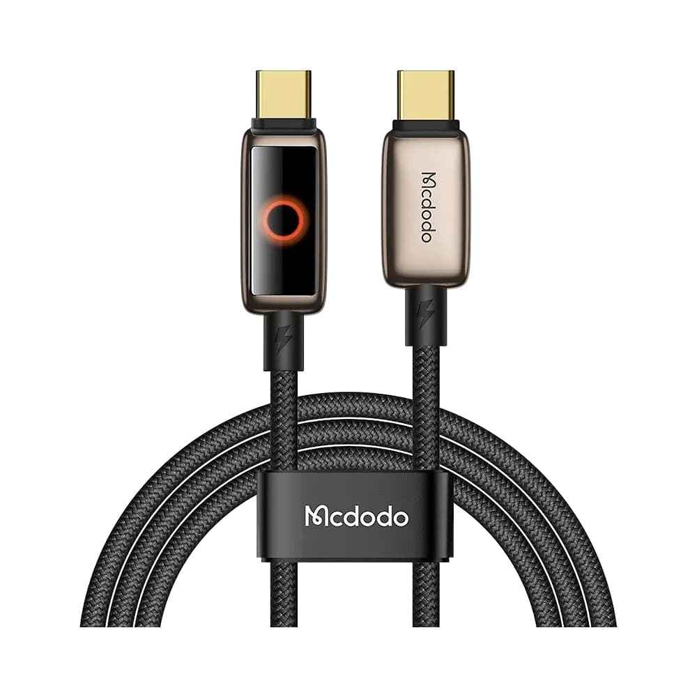 Anúncio: CABLE DE DATOS MCDODO CA-6681 USB-C A USB-C 100 W 1.2 METROS GOLD