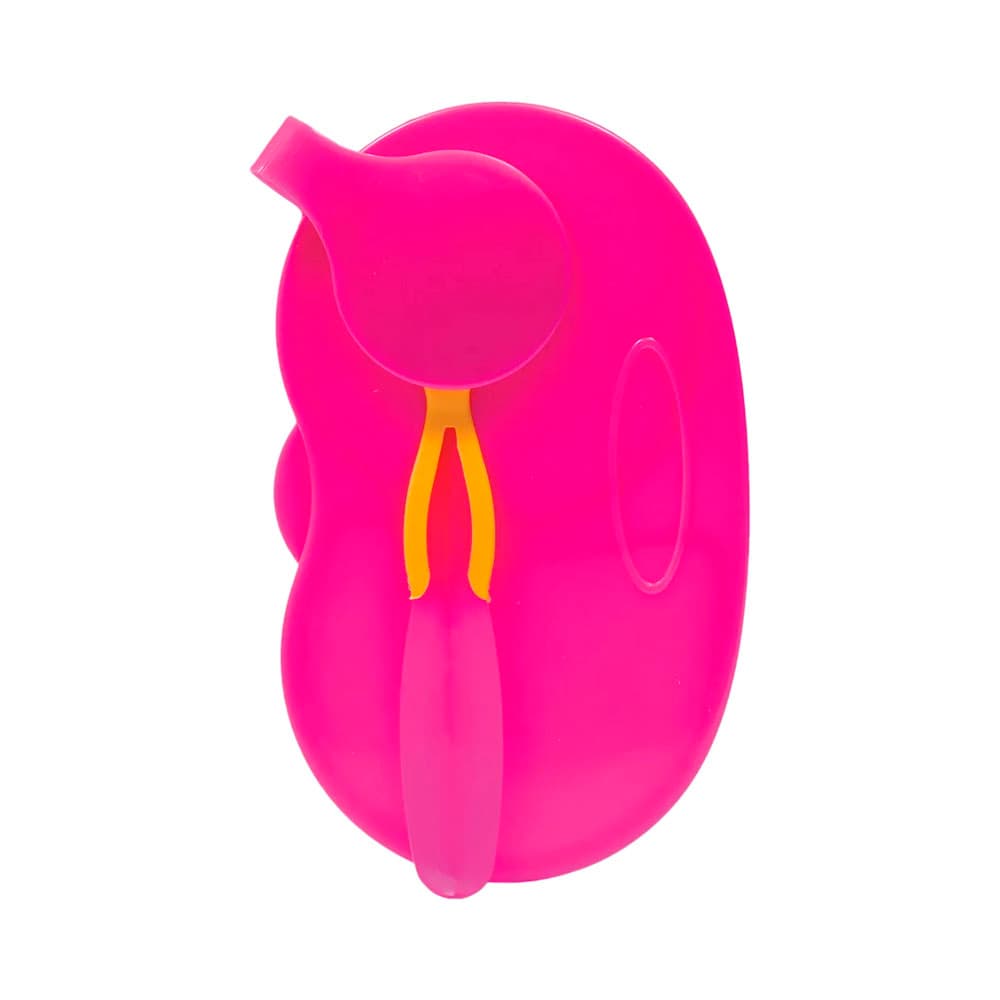 Anúncio: POTE PARA COMIDA+CUCHARA ROSA BUBA 5805