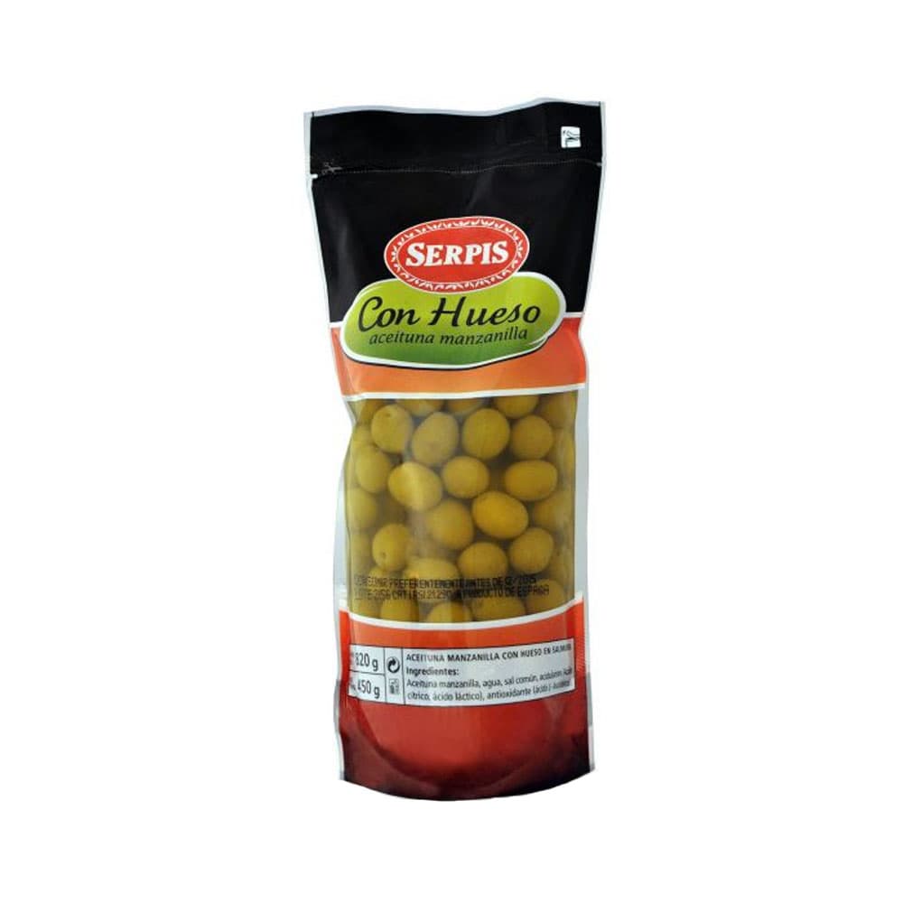 Anúncio: ACEITUNA SERPIS CON HUESO 820G