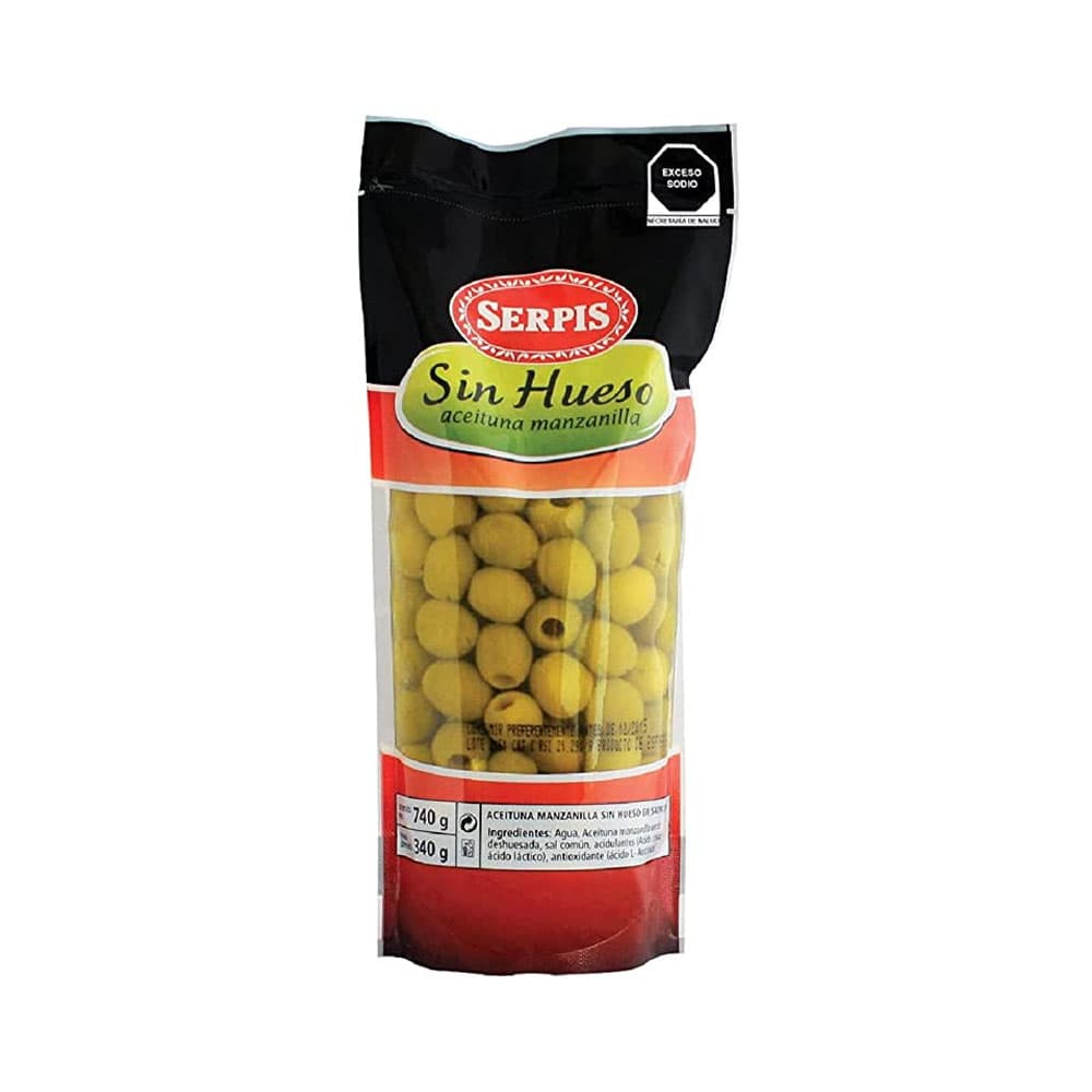Anúncio: ACEITUNA SIN HUESO SERPIS 740G