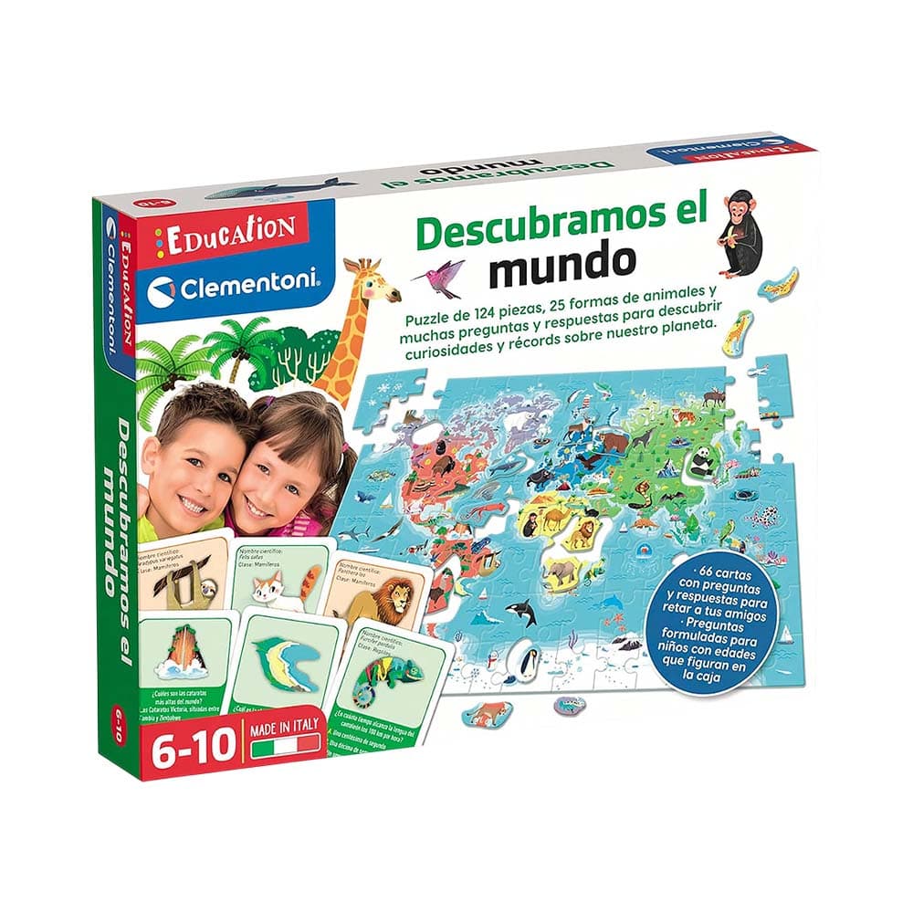 Anúncio: JUEGO EDUCATIVO CLEMENTONI EDUCATION DESCUBRAMOS EL MUNDO 55446