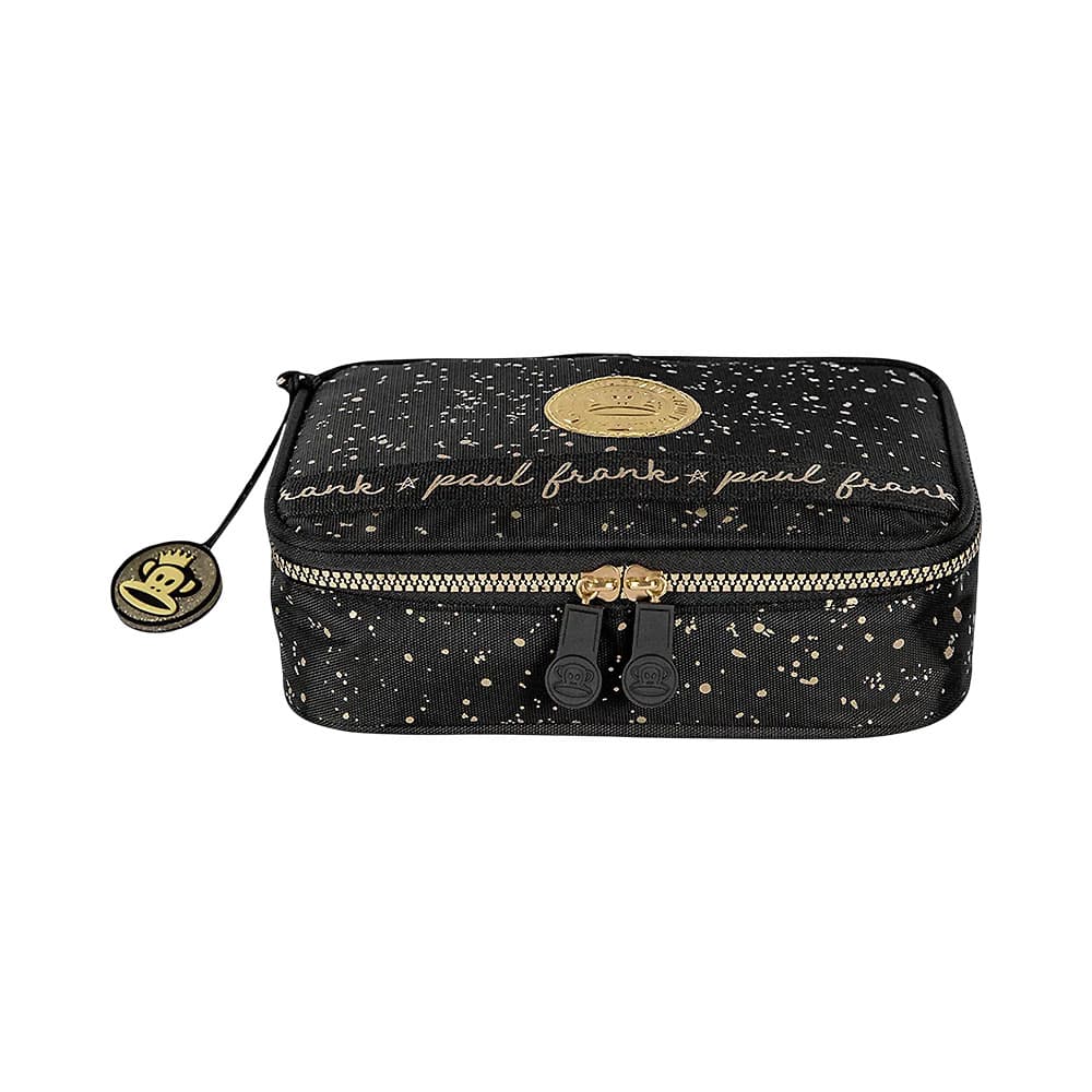 Anúncio: CARTUCHERA SESTINI PAUL FRANK STYLES 076029-18 NEGRO/DORADO