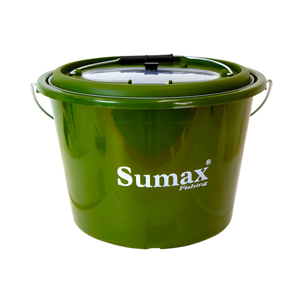 Anúncio: BALDE PARA SEÑUELOS VIVOS SUMAX FIHSING SU-2113 40CM 15L VERDE