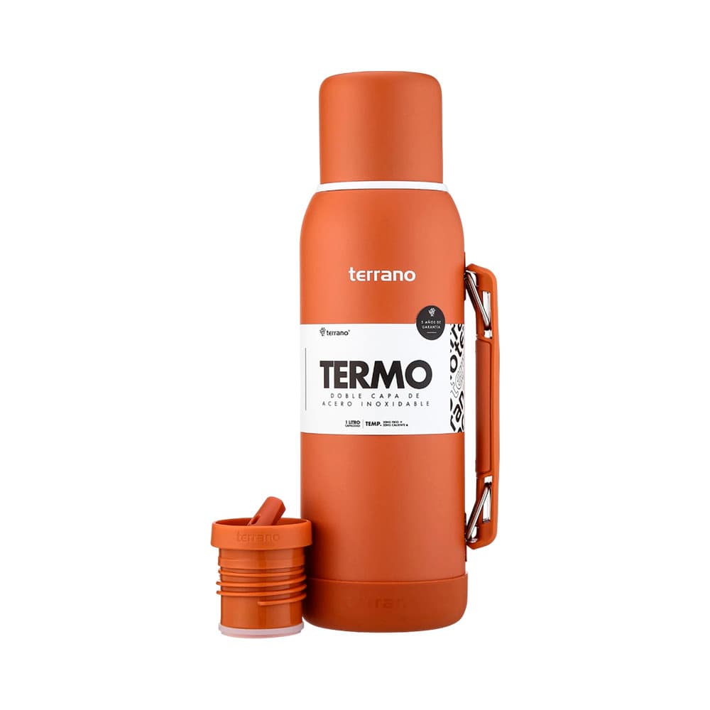 Anúncio: TERMO TERRANO + BASE DE SILICONA 1L TERRACOTA