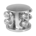 Anúncio: SET DE CONDIMENTERO GIRATORIO LUXOR LX-202002 8 PIEZAS PLATA