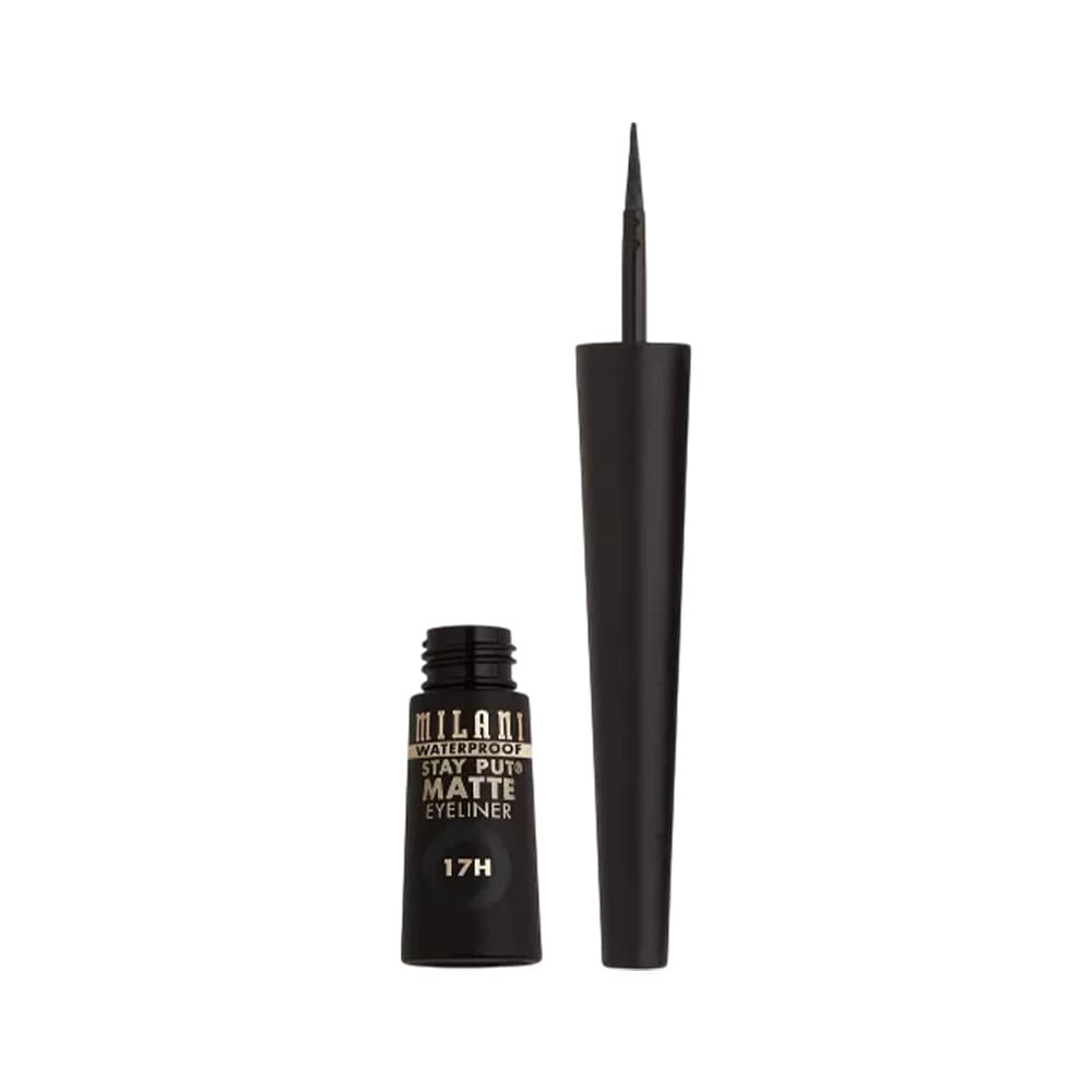 Anúncio: DELINEADOR DE OJOS MILANI STAY PUT MATTE LIQUID WATERPROOF 150 BLACK 2,5ML