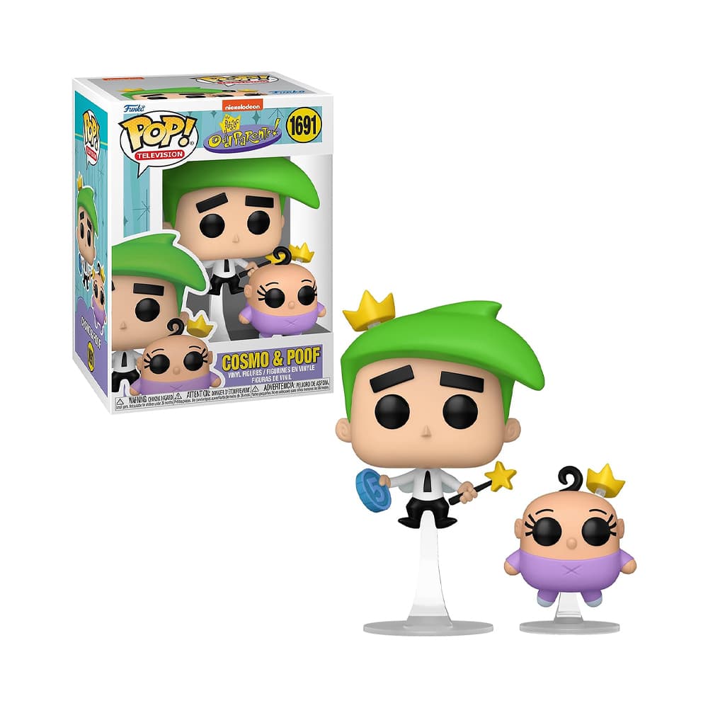 Anúncio: MUÑECO FUNKO POP TELEVISIÓN THE FAIRY ODD PARENTS COSMO & POOF 1691