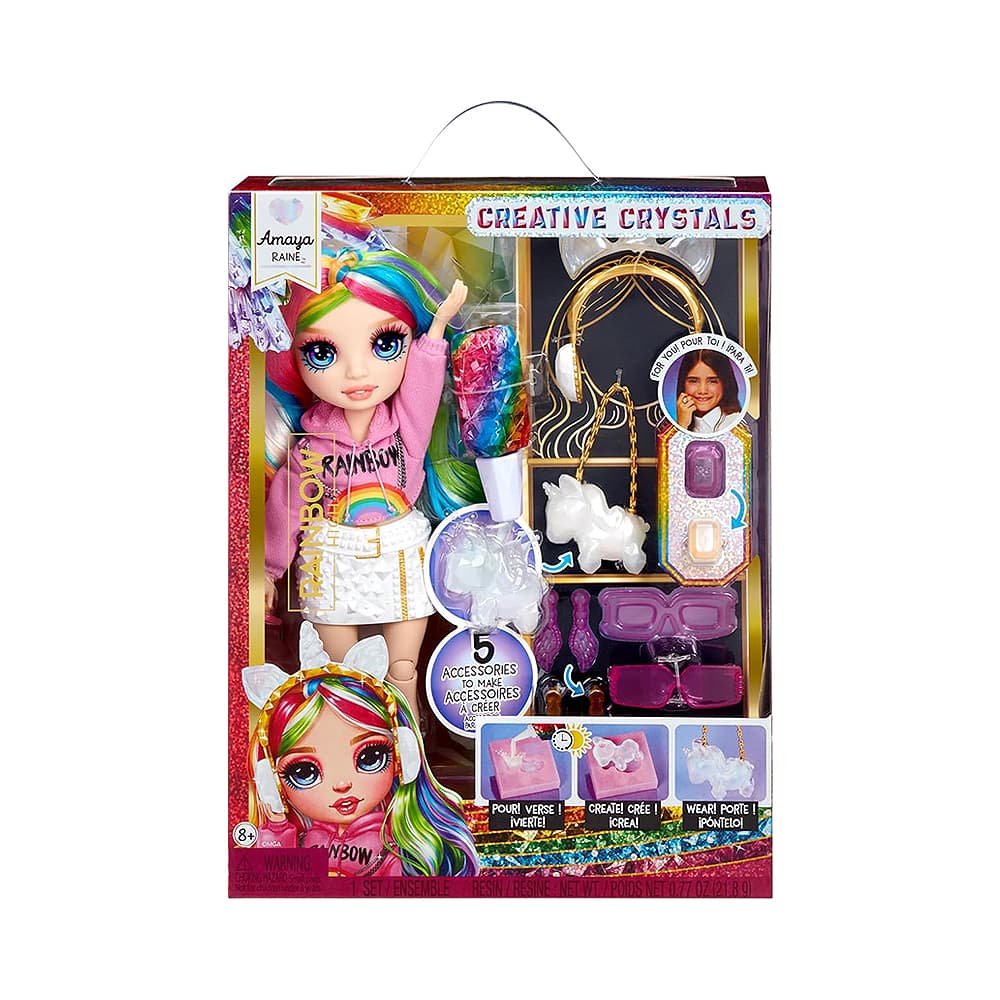 Anúncio: MUÑECA MGA ENTERTAINMENT RAINBOW HIGH CREATIVE CRYSTALS AMAYA RAINE 121411EUC