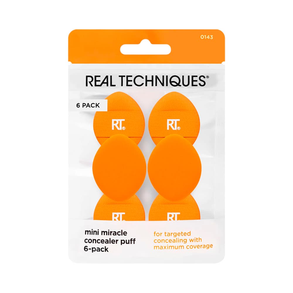 Anúncio: SET ESPONJA DE MAQUILLAJE REAL TECH MINI MIRACLE CONCEALER 6 PIEZAS