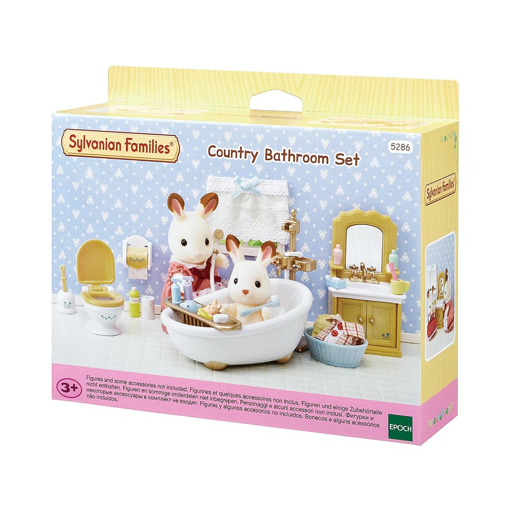 Anúncio: KIT DE JUEGO EPOCH SYLVANIAN FAMILIES COUNTRY BATHROOM SET 5286