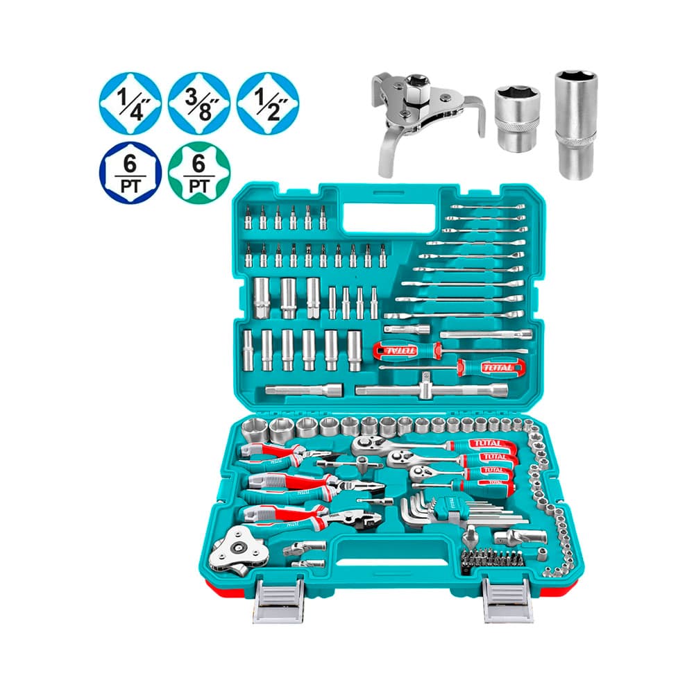 Anúncio: KIT DE HERRAMIENTAS TOTAL THKTHP21356 135 PIEZAS