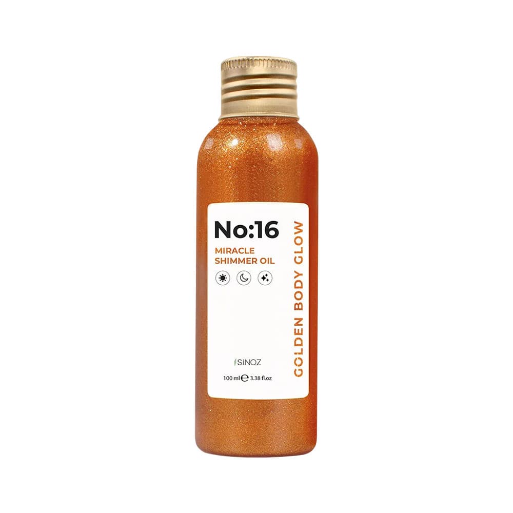Anúncio: ACEITE CORPORAL SINOZ Nº 16 MIRACLE SHIMMER GOLD 100ML
