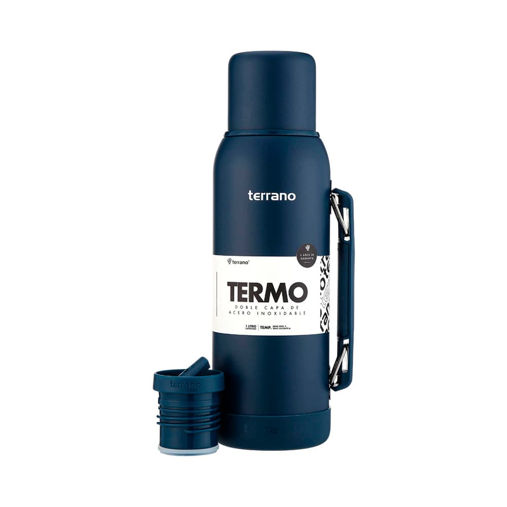 Anúncio: TERMO TERRANO + BASE DE SILICONA 1L AZUL OPACO