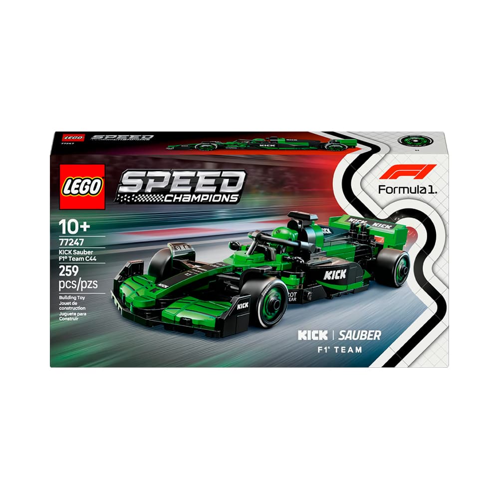 Anúncio: JUGUETE DE CONSTRUCCIÓN LEGO SPEED CHAMPIONS KICK SAUBER F1 TEAM C44 77247 259 PIEZAS