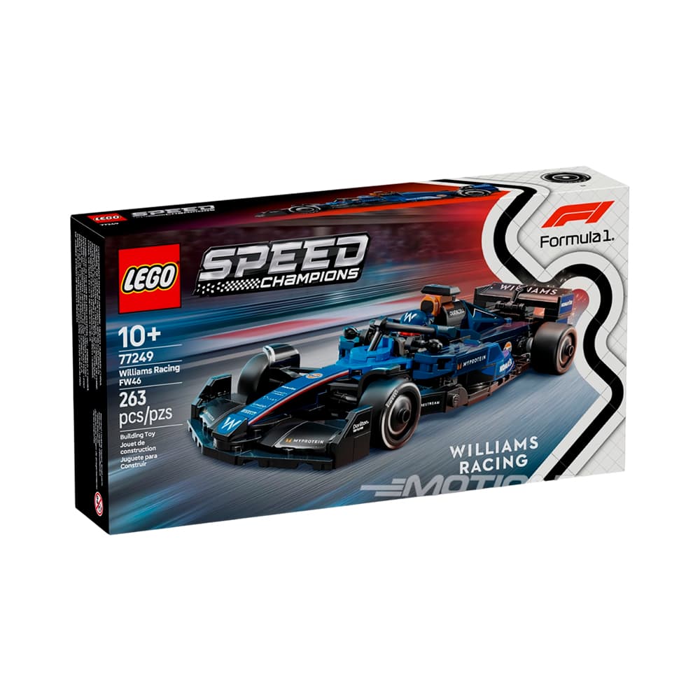 Anúncio: JUGUETE DE CONSTRUCCIÓN LEGO SPEED CHAMPIONS WILLIAMS RACING FORMULA 1 FW46 77249 263 PIEZAS