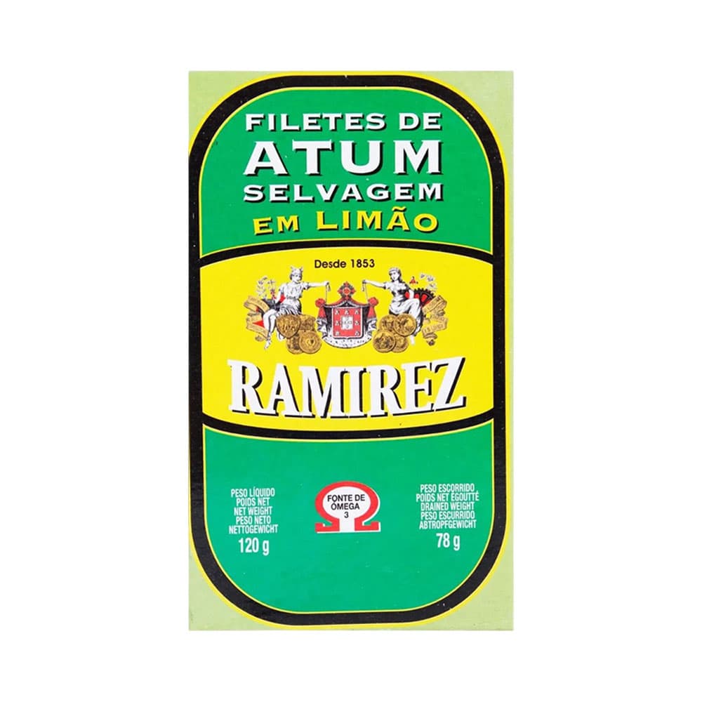 Anúncio: FILETES DE ATÚN RAMIREZ CON LIMON 120G