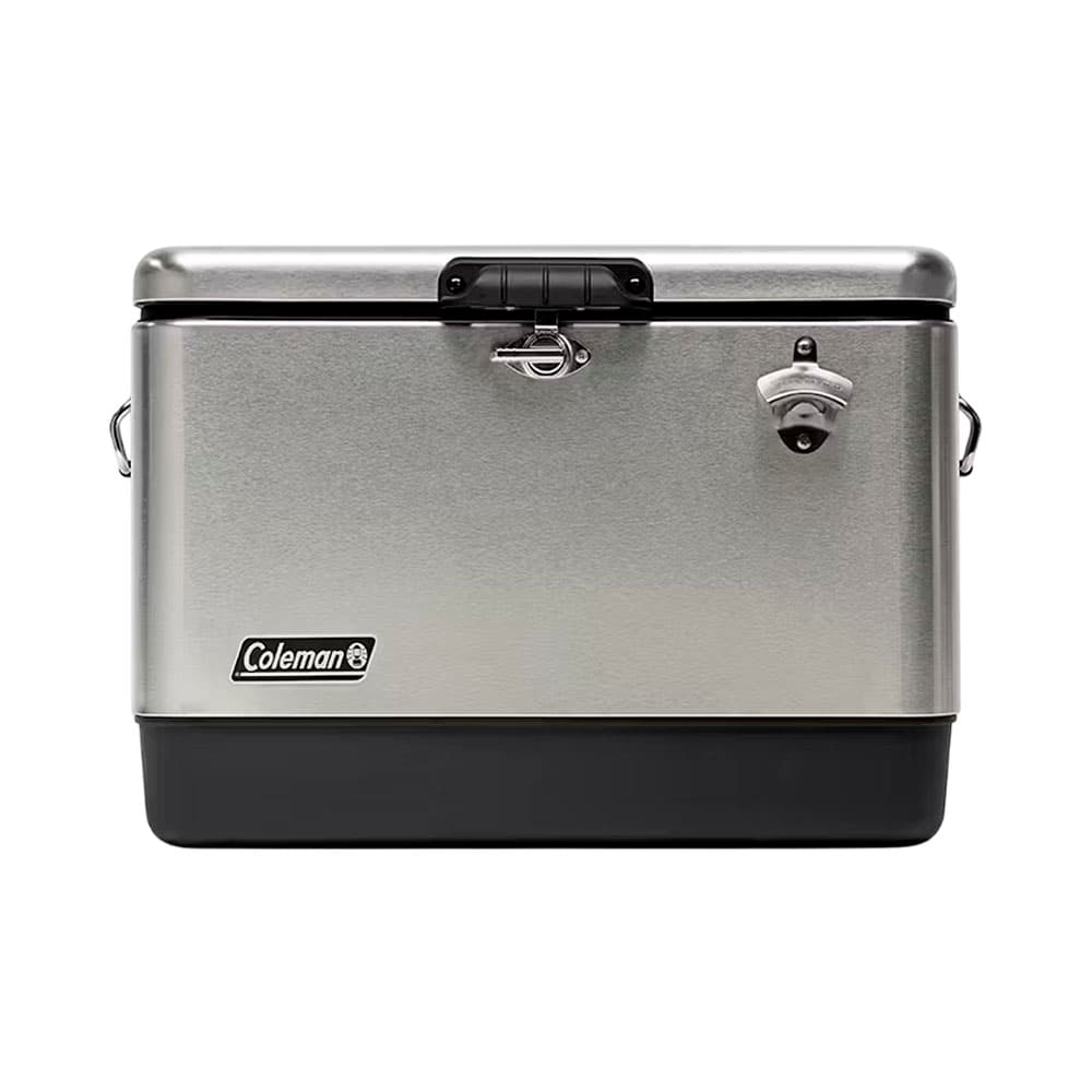 Anúncio: CONSERVADORA COLEMAN REUNION STEEL BELTED COOLER 54Q 51.1L ACERO INOXIDABLE