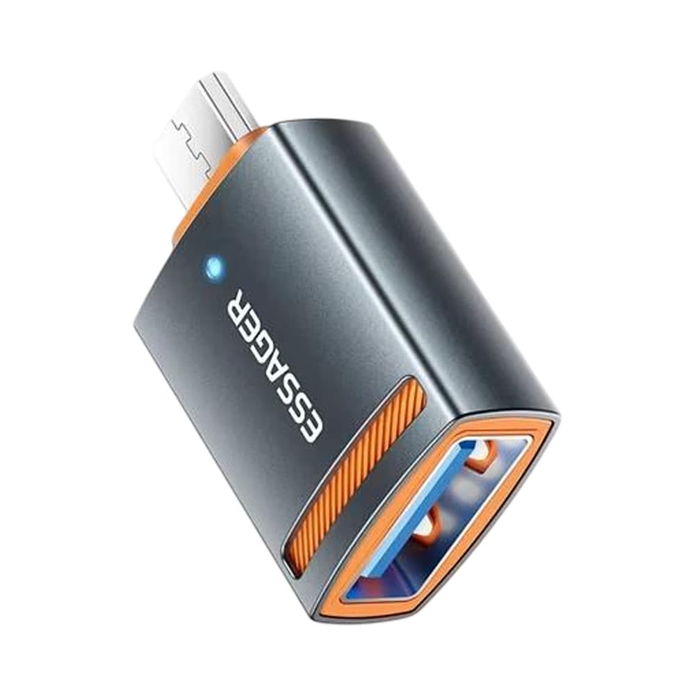 Anúncio: ADAPTADOR ESSAGER ES-OTG17 USB-A A MICRO GRIS