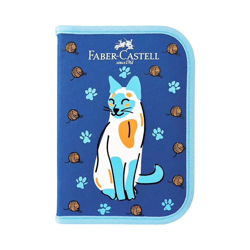Anúncio: KIT ESCOLAR FABER CASTELL PETS CAT 18.2223 19 PIEZAS