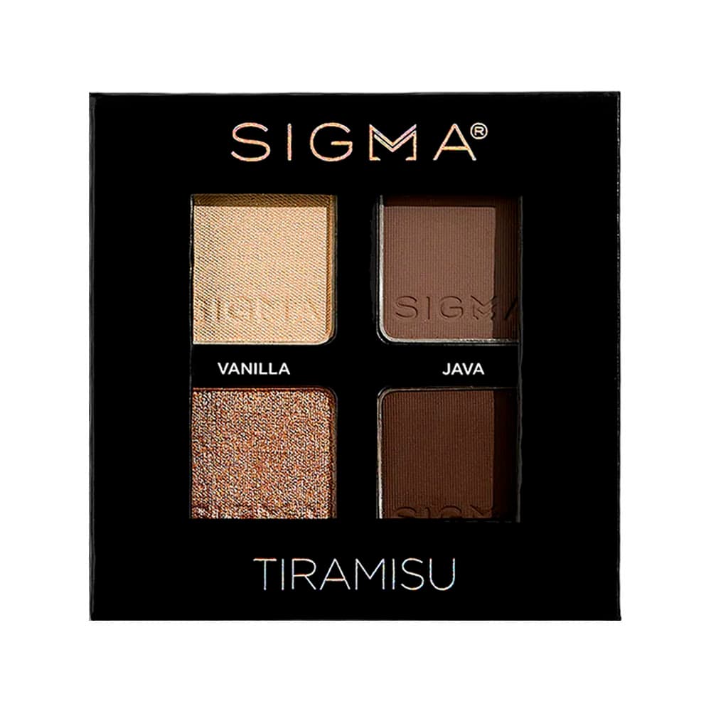 Anúncio: PALETA DE SOMBRAS SIGMA TIRAMISU QUAD 4GR