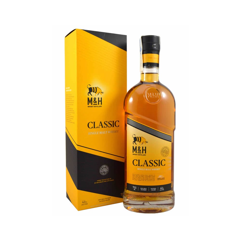 Anúncio: WHISKY M&H MALT CLASSIC 700ML
