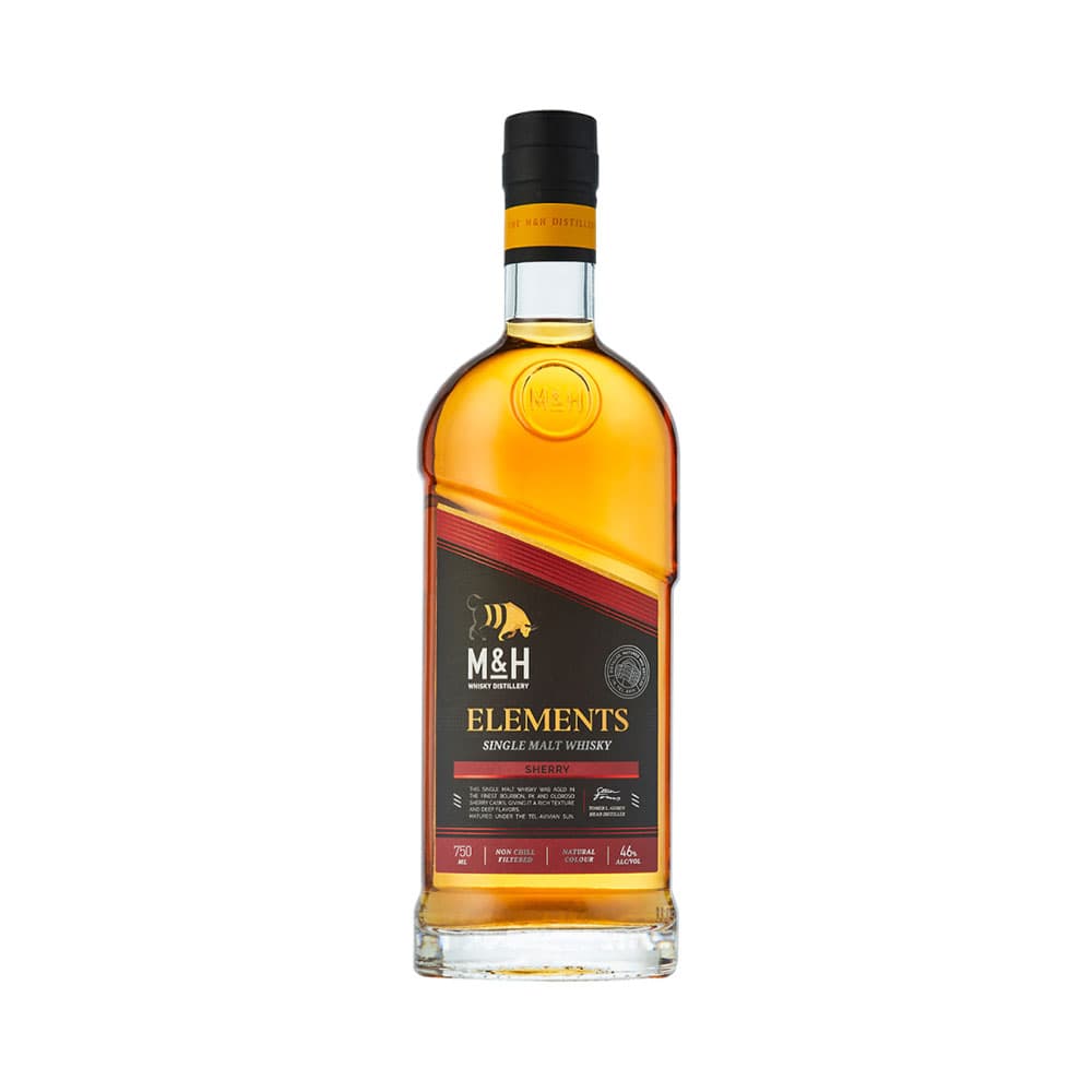 Anúncio: WHISKY M&H ELEMENTS SINGLE MALT SHERRY CASK 700ML