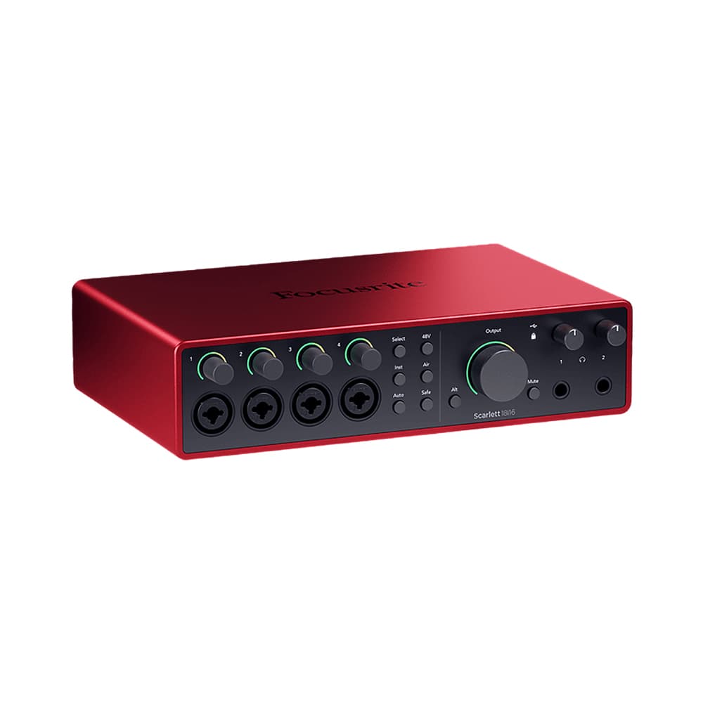Anúncio: INTERFAZ DE AUDIO FOCUSRITE SCARLETT 18I16 4TH GEN MOSC0036